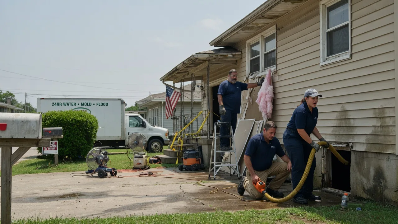Water Damage Repair in Maeystown, IL near me